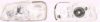 KLOKKERHOLM 31550122 Headlight